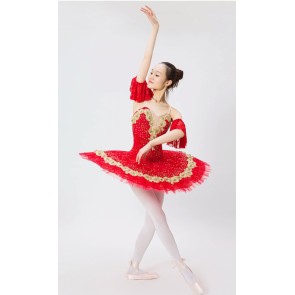 Sansha Passion Rode Professionele Tutu voor Verhuur