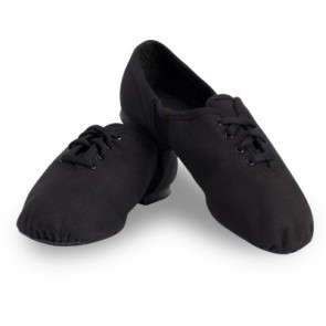 Sansha Tivoli JS3C Canvas Jazzschoenen met Veters en Neopreen