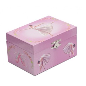 Katz muziek sieraden doos met ballerina