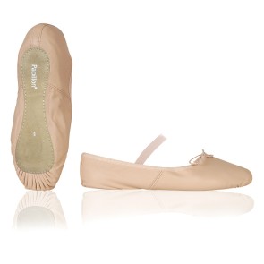 Papillon Kinderballetschoenen met Doorlopende Zool PK1000 roze