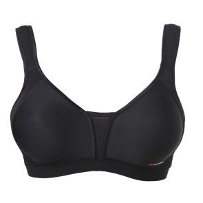 zwarte sport bh triaction