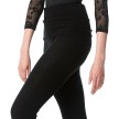 Lulli warm-up panty voor dans zwart detail 