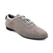 Portdance PD J003 Grijze Nubuck Danssneakers met Doorlopende Zool