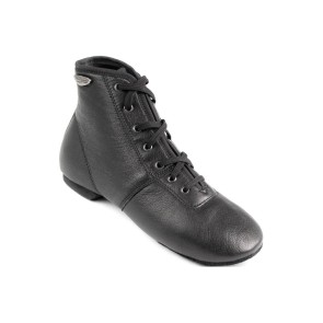 Portdance PDJ002 jazzschoenen hoog zwart vetersluiting 