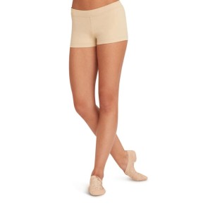 Capezio Laag uitgesneden Shorts nude