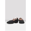 Bloch S0326GU canvas character schoenen zwart roze 