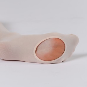 Dansez-Vous roze balletmaillot met gat onder de voet