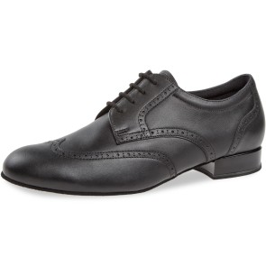 Diamant Heren Ballroom Dansschoenen Zwart Leer 099-025-028