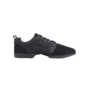 Rumpf Flexibele Danssneakers Splitzool - Zwart - Dames en Heren - Jazz, Salsa Sneaker -  Mojo 1510