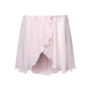 Papillon PK3070 Klassiek balletrokje voor kinderen - Doorzichtige stof - Roze en zwart
