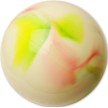 Pastorelli ITALIA metallic groen en roze gemarmerd ritmisch gymnastiek bal