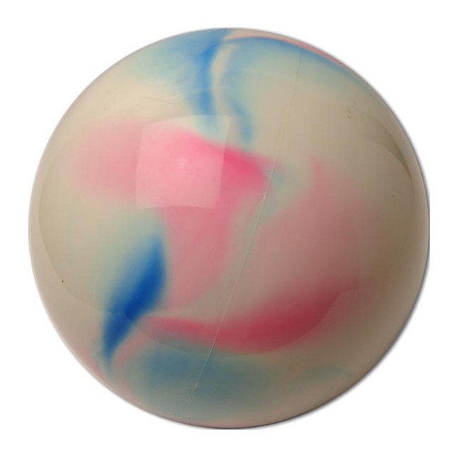 Pastorelli ITALIA metallic roze en licht blauw gemarmerd ritmisch gymnastiek bal