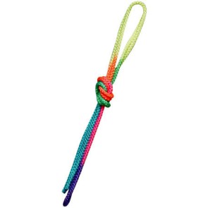 Pastorelli ITALIA regenboog fluo touw voor ritmische gymnastiek