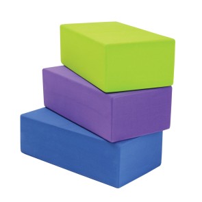 ToeSox Yogablok met hoge dichtheid - EVA foam - 22x11x7cm - Stevigheid en ondersteuning -  Yoga Brick