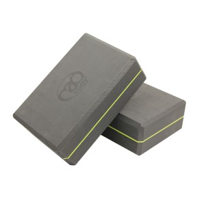 ToeSox 369 Yoga Block grijs voorbeeld