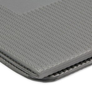 ToeSox Pro Stretch Tri-Fold Aerobic Mat grijs zijkant