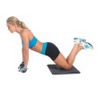 ToeSox Pro Stretch Tri-Fold Aerobic Mat opgevouwen