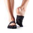 ToeSox antislipsokjes met losse teentjes zwart