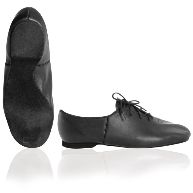 Papillon PA1210 jazzschoenen met vetersluiting zwart 