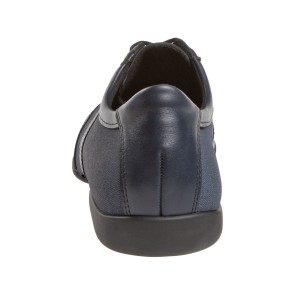 Diamant 123-325-565 Heren Navy danssneakers achterkant 