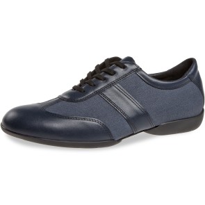 Diamant Heren Navy danssneakers voor Latin-Salsa 123-325-565