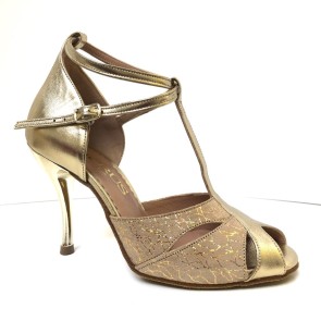 Horus Capretto Oro HR 415 Salsa Dansschoenen