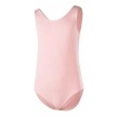 Sansha Roze Kinder Balletpak met Brede Bandjes en Ronde Hals