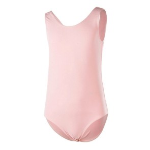Sansha Roze Kinder Balletpak met Brede Bandjes en Ronde Hals