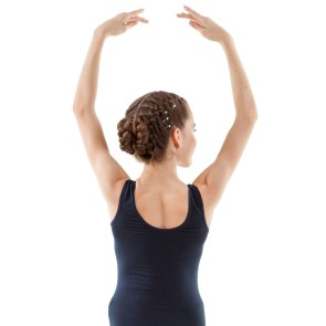 Sansha Shanice Studio Zwart Balletpak met Ronde Rug