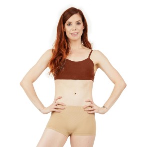 Capezio Naadloze Clear Back Sweetheart Bandeau Bra