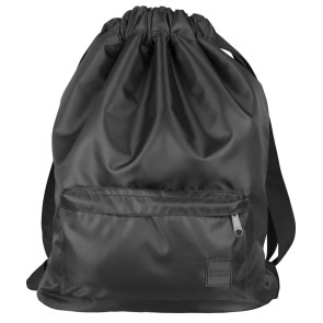 Urban Classics Pocket Gym Bag zwart