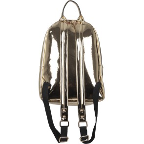 Urban Classics Midi Metallic Backpack goud binnenkant