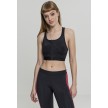 Urban Classics Ladies Tech Mesh Zipped Bra algemeen