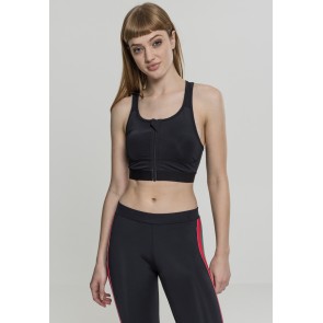Urban Classics Ladies Tech Mesh Zipped Bra algemeen
