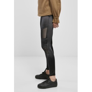 Urban Classics Ladies Shiny Tech Mesh Leggings links