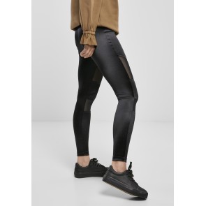Urban Classics Ladies Shiny Tech Mesh Leggings rechts