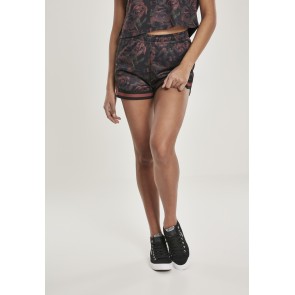 Urban Classics TB2861 Dames Short met Rozen Print