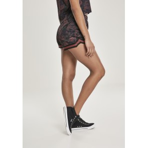 Urban Classics TB2861 Dames Short met Rozen Print Rechts