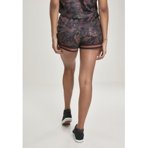 Urban Classics TB2861 Dames Short met Rozen Print Voorkant