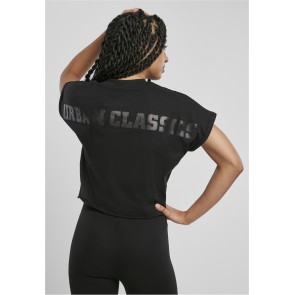 Urban Classics Ladies Short Oversized Cut On Sleeve Tee