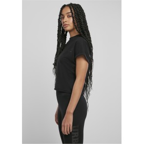 Urban Classics Ladies Short Oversized Cut On Sleeve Tee