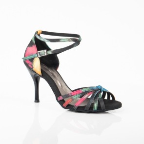 Lidmag Dames Latin Dansschoenen 210 Picasso multicolor