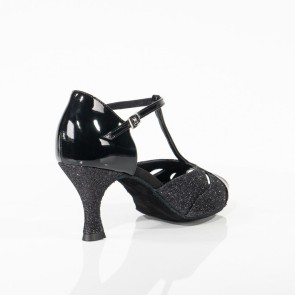 Lidmag 4/46 t-strap bandje latin dansschoen dames