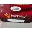 Lidmag zwart witte salsa dansschoen met flair hak 8cm