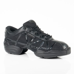 Capezio Web DS19 Zwarte Danssneakers met Design voor Dames