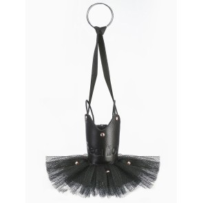 Wear Moi zwarte Tutu sleutelhanger DIV63 peach