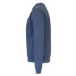 Donnay Heren Fleece Crew Trui Dean blauw zijkant