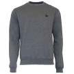 Donnay Heren Fleece Crew Sweater Dean grijs voorkant