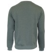 Donnay Heren Fleece Crew Sweater Dean groen achtyerkant