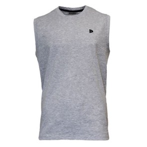 Donnay Heren Mouwloos T-shirt Stan grijs